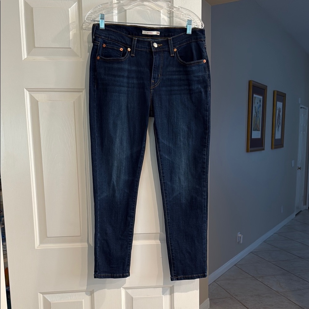 Levi's Dark Indigo Women's Boyfriend Jeans